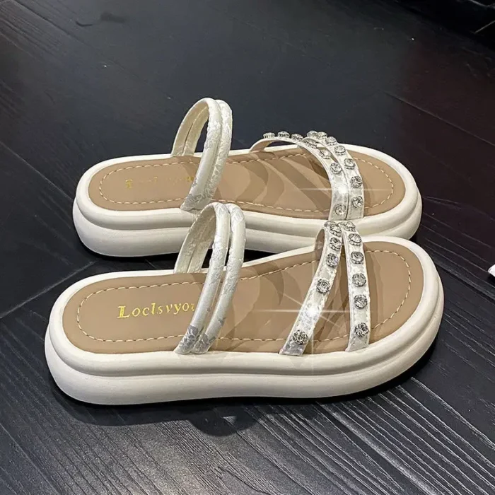Roman Style Platform Sandals for Women Vip Original Summer 2025 Comfortable Sandal Offers Luxury Vintage Daily Woman Shoes Sale