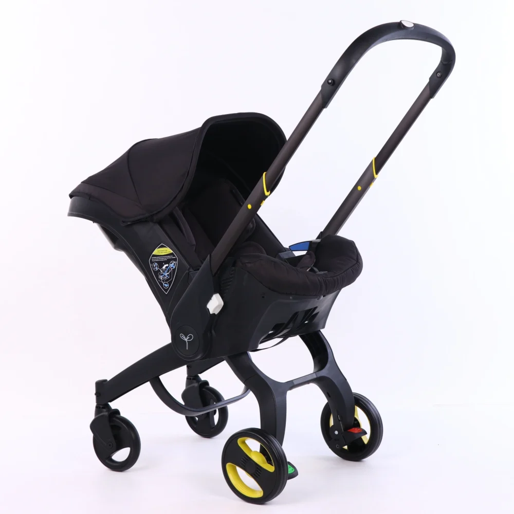 Baby Stroller 3 in 1 With Car Seat Baby Cart Foldable Baby Carriage Prams For Newborns Pram - Image 2